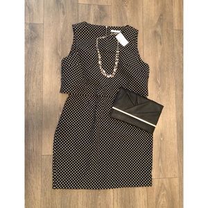 Ricki’s Black & White Polka Dot Dress US 14